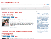 Tablet Screenshot of banningpoverty.org